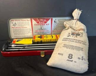Brand New Outer Rifle Cleaning Kit With Scollshot Hard LeadAlloy Size 8 Shot