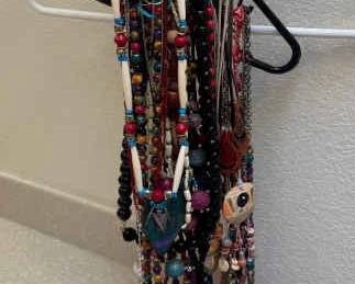 Vintage Beaded Necklaces And Other Costume Jewelry