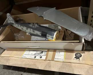 FockeWild Alfa Model Airplane Kit And Great Lakes Trainer Kit