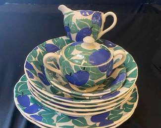 Vintage Grindley Garden Fruits Dishes