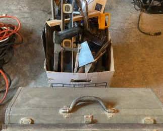 Vintage Kennedy Toolbox Box Full Of Hand Tools For Many Projects