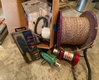 Spool Of Wire Torqmaster Volt Starter Box Of Electrical Parts For Model Airplanes