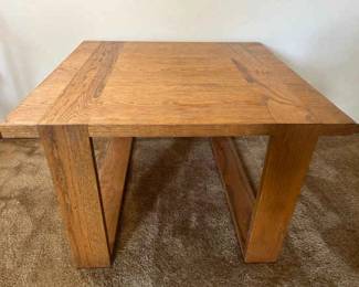 Square Wooden Coffee Table