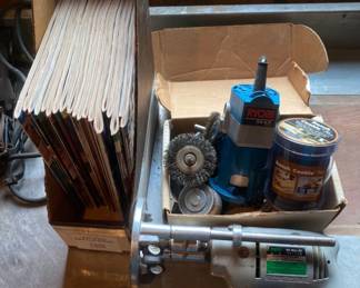 Skil Reversing Drive Drill Ryobi Handy Trimmer Vintage WOOD Magazines From The 90s