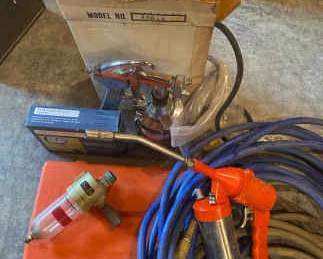 Compressor Tools Sears Spray Can Hoses Oiler Compression Tester Stapler