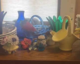 Royal Doulton Miniature Flowers Glassware Household Decor