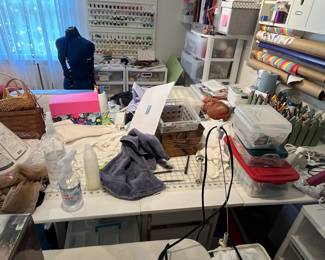 sewing room