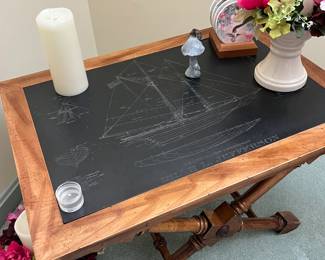 Slate topped "Ship" table