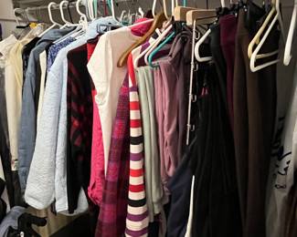 Women's clothing, shoes and purses