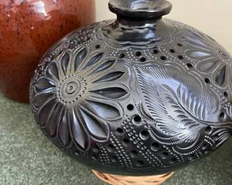 Signed Native American pottery
