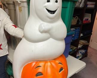 Vintage Halloween blow mold