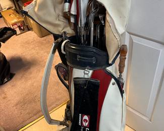 Vintage Knight golf clubs