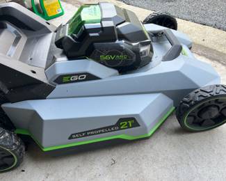 EGO 21" self propelled 56V battery operated lawn mower