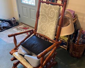 Vintage glider chair