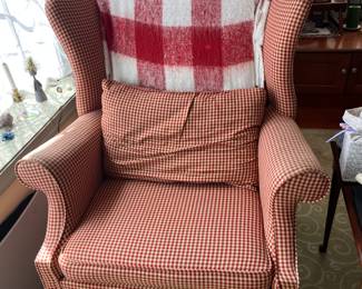 Country style armchair