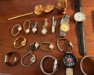 Nice collection of women's and men's wrist watches