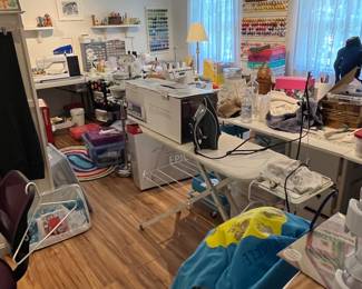 Sewing room