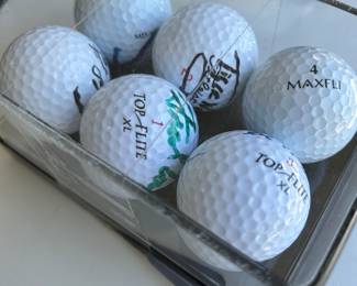 Signed Golf Balls