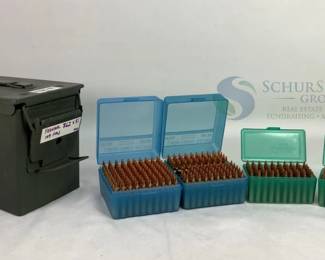 Rifle Ammunition & Metal Ammo Can