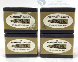 Nosler Partition Bullets, .375 Caliber