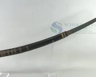 Traditional Dha-Style Sword with Scabbard