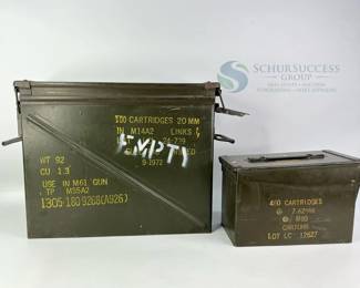 Military Ammunition Storage Canister