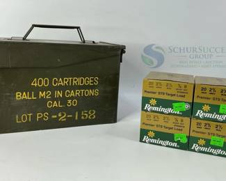 Remington Premier STS Target Load 20 Gauge Shotshells With Ammo Can
