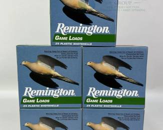 Remington Game Loads 12 Gauge Shotshells, 2 3/4", Shot Size 8, 5 Boxes