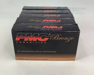 PMC Bronze .308 Winchester Ammo, 147 Grains FMJ-BT, 100 Rounds