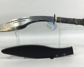 Dragon-Themed Kukri Knife