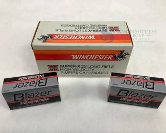 Winchester & Blazer .22 Ammunition