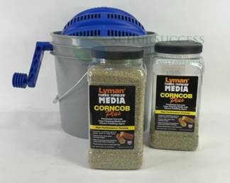 Lyman Turbo Tumbler Media Corncob Plus Brass Cleaning Kit