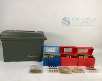 .300 Win Mag/ 30-06 Ammunition & A Cabela's Storage Box