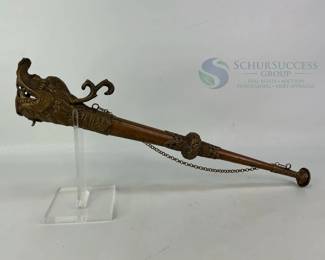 Tibetan Buddhist Ceremonial Horn (Dungchen)