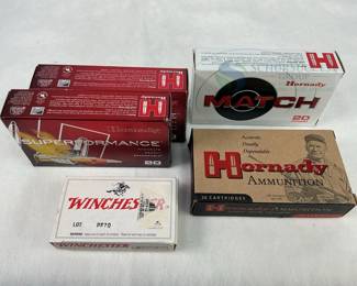 Hornady & Winchester Ammunition, 6.5 Creedmoor & 5.56mm