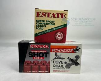 Estate, Federal, Winchester 12 Gauge 2 3/4" Shotgun Shells