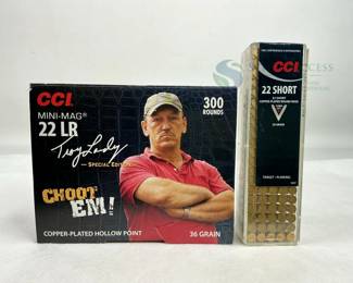 CCI Mini-Mag 22 LR & 22 Short Ammo, Troy Landry Special Edition