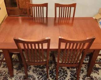 Wooden Dining Room Table And Chairs
