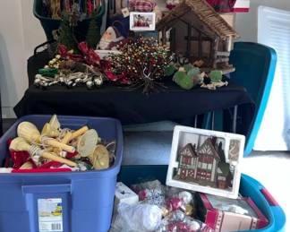 Huge Mystery Lot of Vintage Other Christmas Supplies