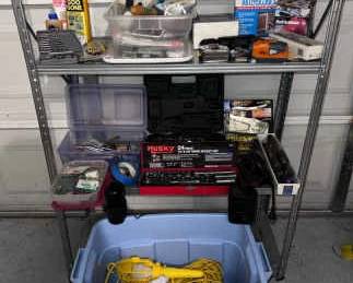 Large Lot of Tools More including Husky Socket Set