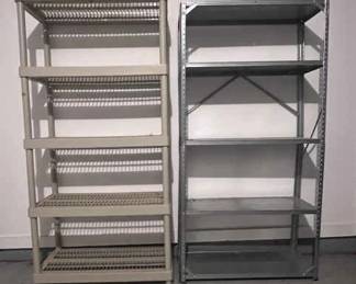 Garage Shelving 1 Metal 1 Plastic Units