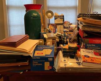 Large Lot of Office Supplies