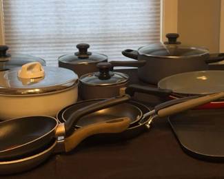 Skillets Pans from A Mix Of Makers