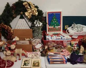 Mystery Lot Of Christmas Items