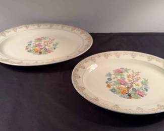 Vintage Salem Sheffield Serving Dishes