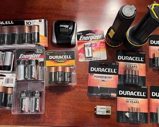 Batteries Of Various Sizes