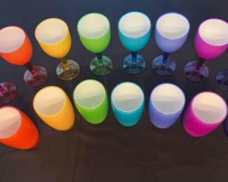 Bright Neon Beverage Container Set