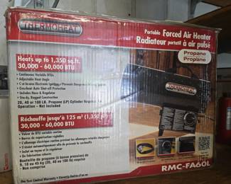 Thermoheat forced air heater
