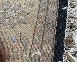 #16 - $150 - Area rug black and white 8.9x12.2