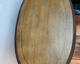 #24 - $80 - 3 - Drawer oval dresser 28wx16dx30t
